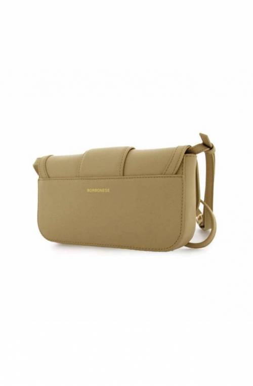 BORBONESE Bolsa Mujer Cuero Beige - 922001-AB6-C75