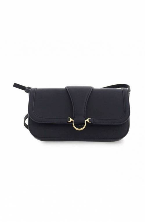 BORBONESE Bag Female Leather Blue - 922001-AB6-801