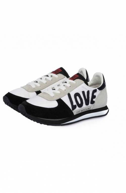 LOVE MOSCHINO Shoes WALK LOVE Sneakers Female Multicolor - JA15322G1EIN210B-36