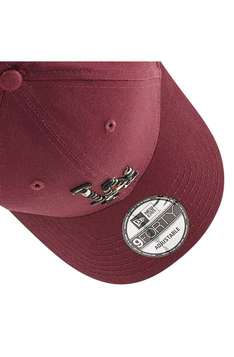 NEW ERA Hat 9FORTY Unisex Bordeaux - 60184799 - PoppinsBags