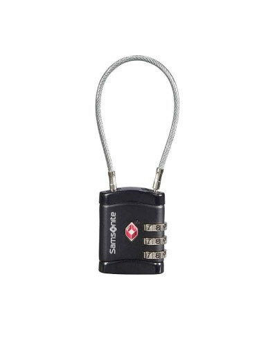 SAMSONITE travel accessories Padlock Black - CO1-09041
