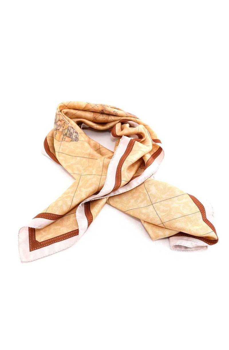 Foulard quadrato Geo Classic in seta Alviero Martini Prima Classe |  Bagalier.com