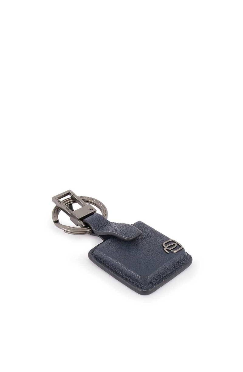 Portachiavi PIQUADRO CONNEQU Martin Blu Uomo - AC3954S116-BLU - PoppinsBags