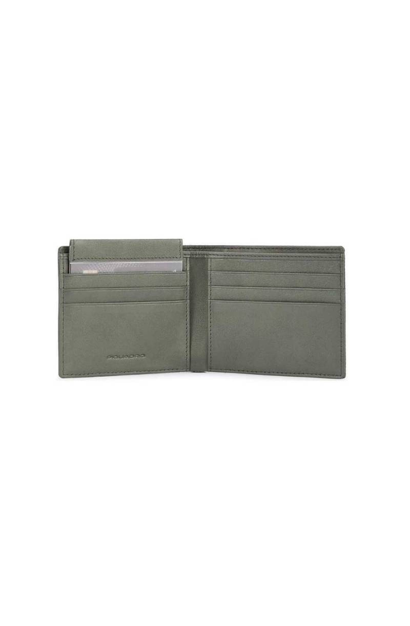 Portafoglio PIQUADRO Woody Uomo pelle e tessuto Verde - PU3891S117R-VE -  PoppinsBags