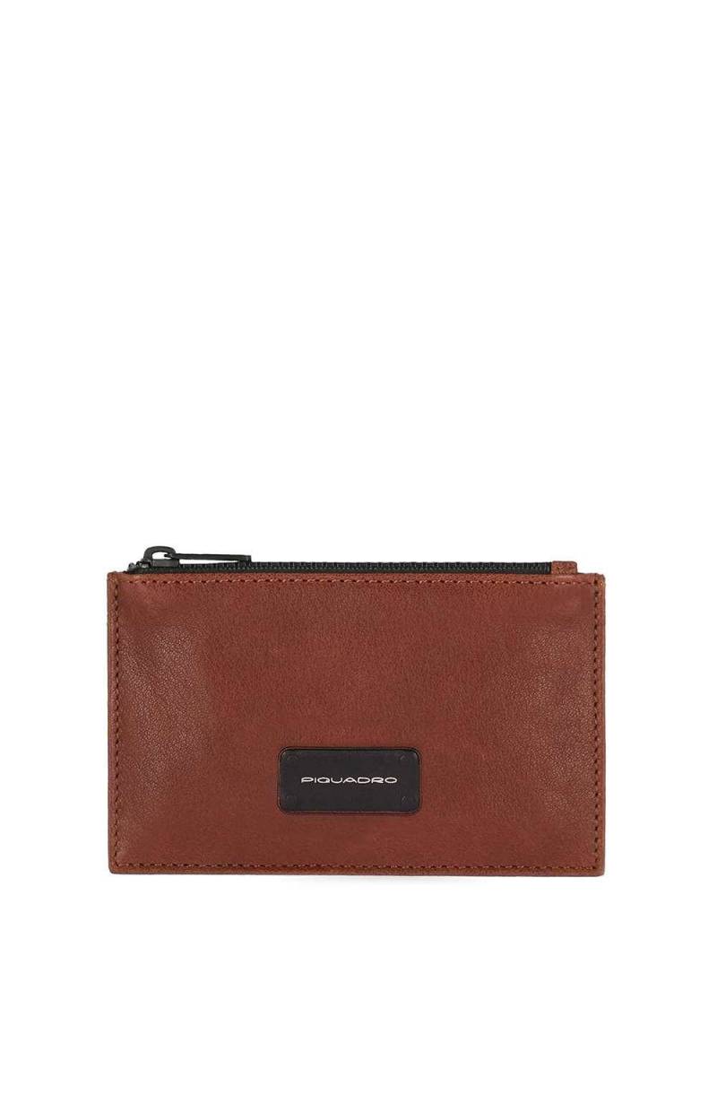 Portacarte PIQUADRO Harper Uomo Marrone Pelle - PU5765APR-CU - PoppinsBags