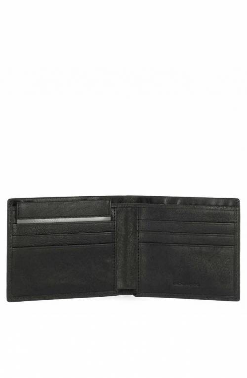 PIQUADRO Geldbörse Harper Herren Leder Schwarz - PU3891APR-N