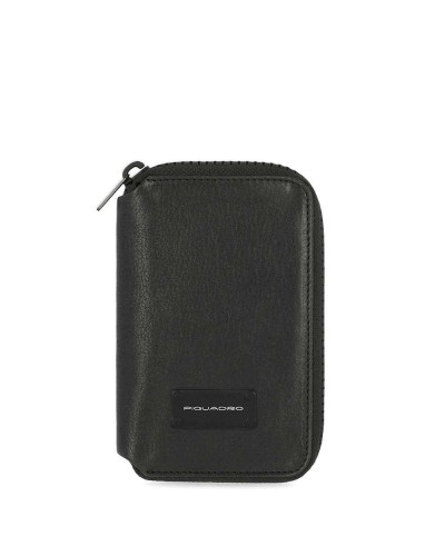 PIQUADRO Cartera Harper Hombre Cuero Negro - PU5763APR-N