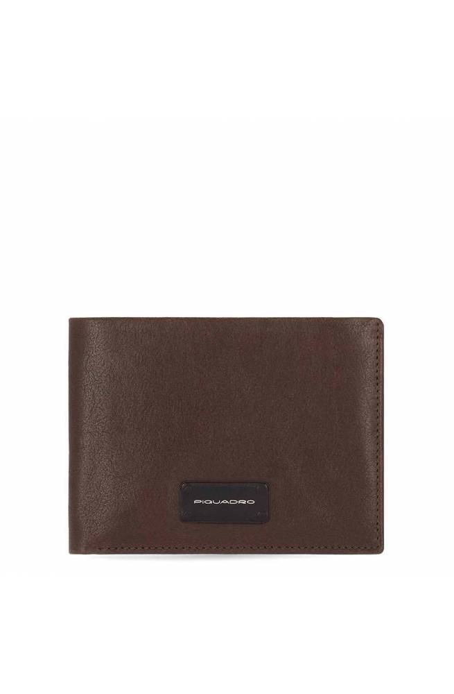 Portafoglio PIQUADRO Harper Uomo Pelle Protezione RFID - PU5760APR-TM -  PoppinsBags