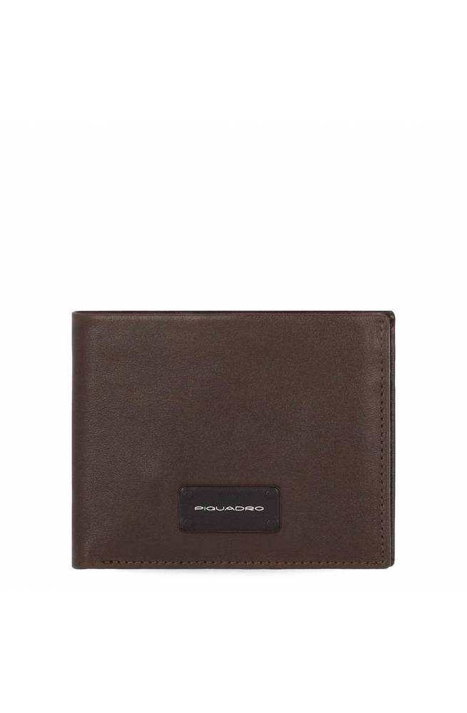 PIQUADRO Cartera Harper Hombre Cuero Màrron - PU3891APR-TM