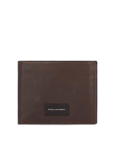 PIQUADRO Cartera Harper Hombre Cuero Màrron - PU3891APR-TM