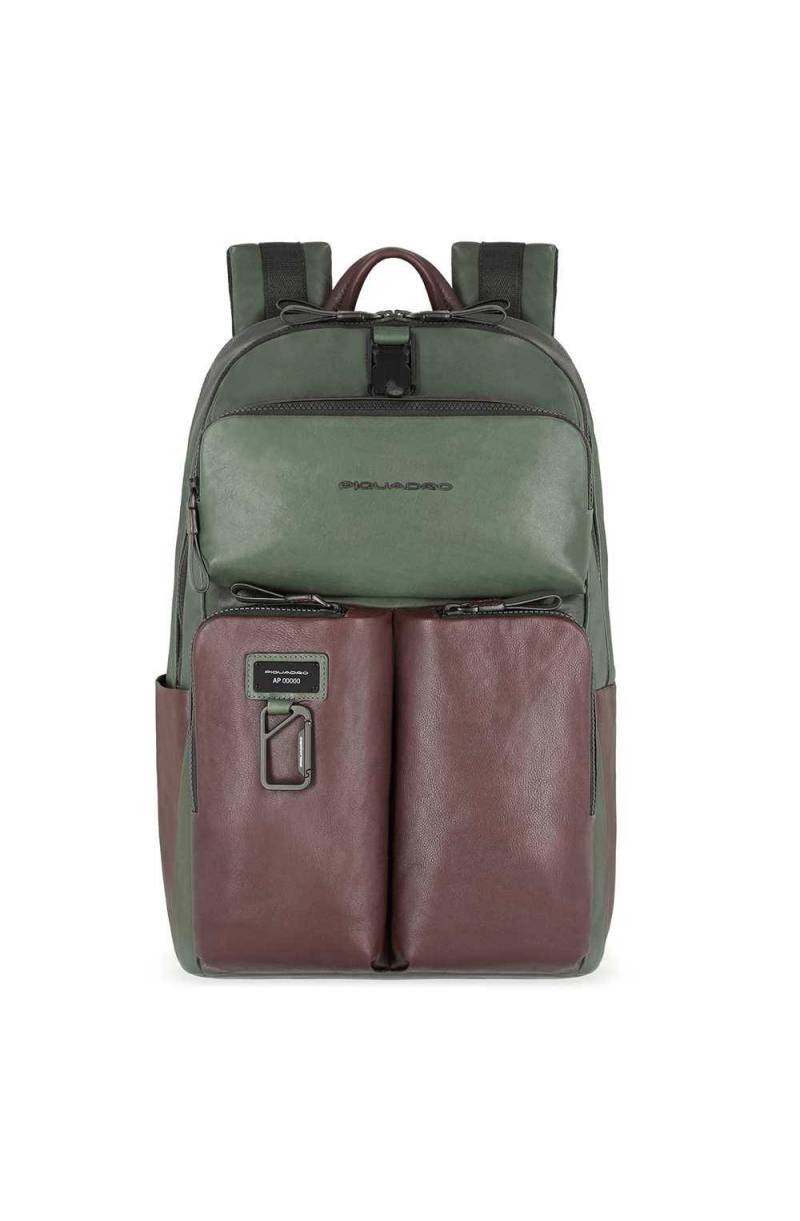 Zaino PIQUADRO RFID Harper Uomo Pelle Multicolore - CA5676AP-VETM -  PoppinsBags