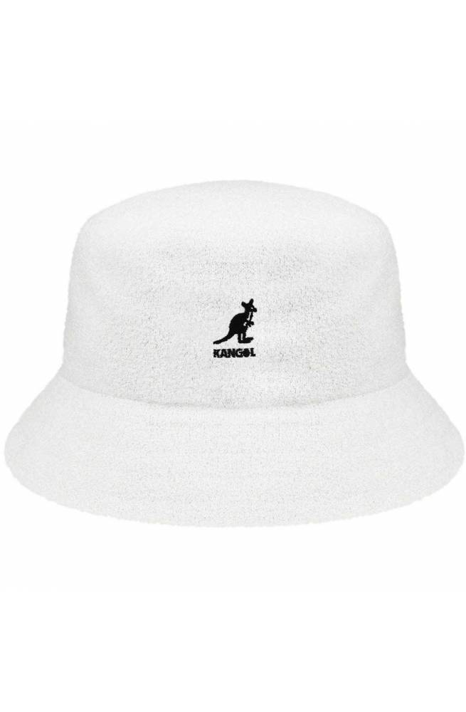 KANGOL Hat BERMUDA BUCKET Unisex White 