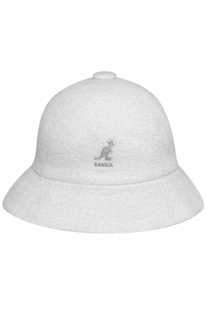 Cappello KANGOL BERMUDA CASUAL Unisex Bianco - 0397BC-WH103-S - PoppinsBags