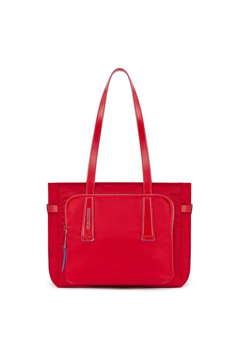 Borsa PIQUADRO Ryan Donna Borsa lavoro Nylon riciclato rosso - BD5743RY-R -  PoppinsBags