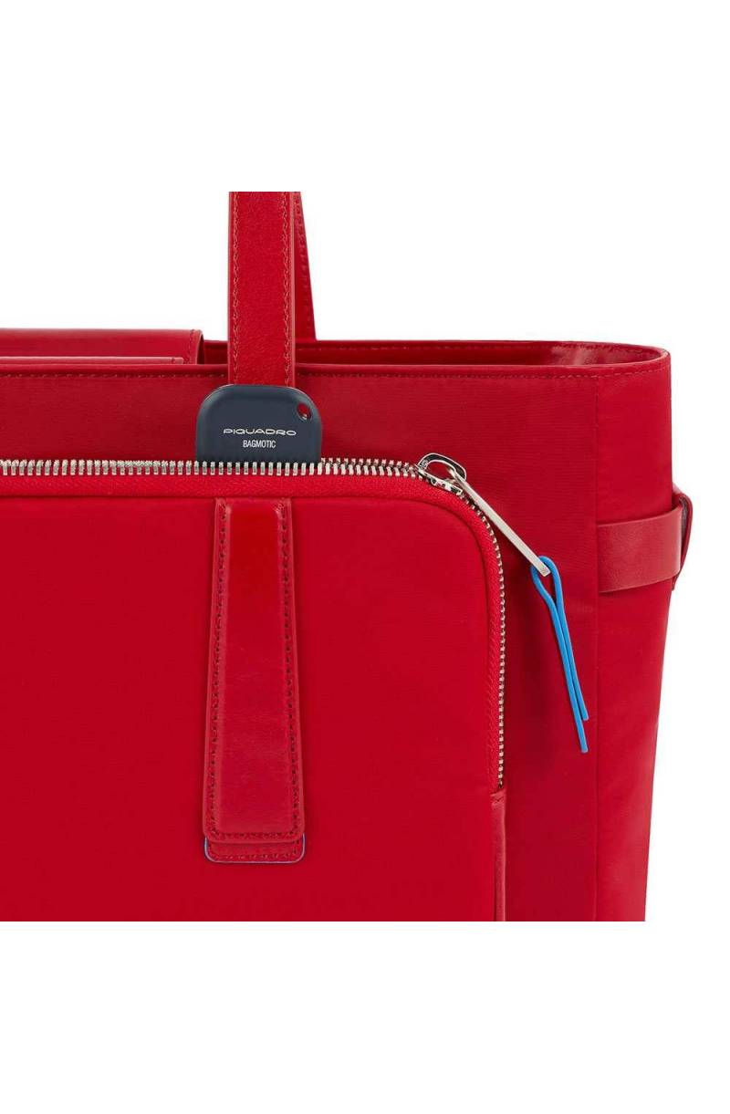 Borsa PIQUADRO Ryan Donna Borsa lavoro Nylon riciclato rosso - BD5743RY-R -  PoppinsBags