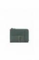 PIQUADRO Cardholder Woody Green Recycled nylon - PU1243S117R-VE