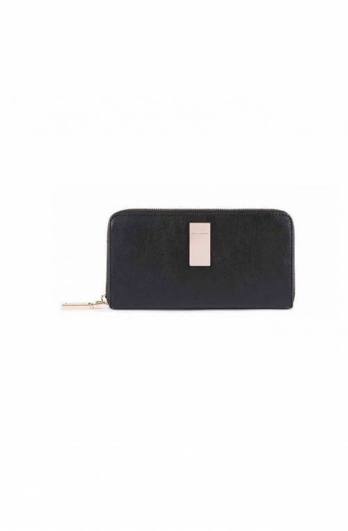 PIQUADRO Wallet Dafne RFID Female Leather Black - PD1515DFR-N