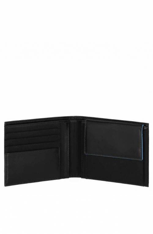 PIQUADRO Wallet Ryan RFID Male Recycled nylon Black - PU257RYR-N