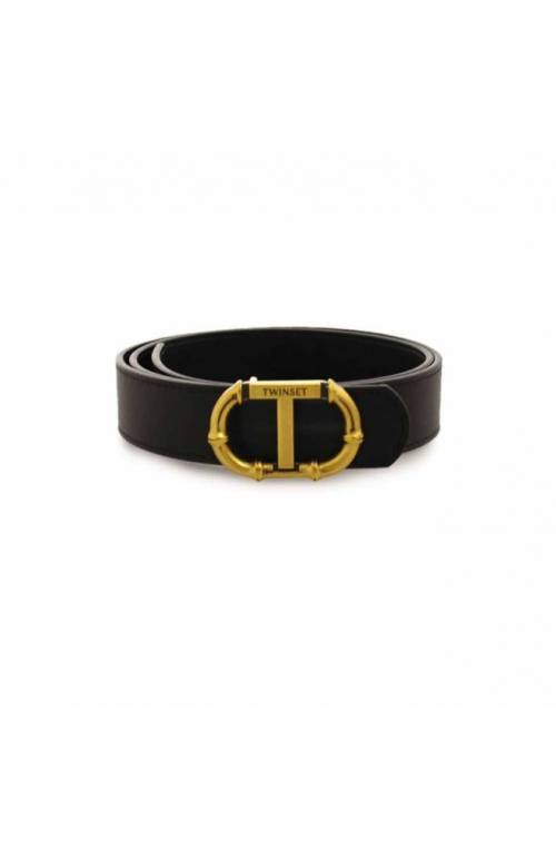 TWIN-SET Belt Female Leather Black - 221TO5010-00006-M