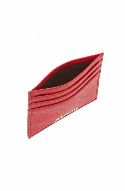 COCCINELLE Credit card case METALLIC SOFT Female Leather red - E2LW5129501R63