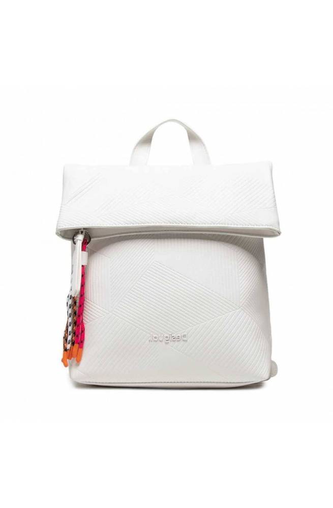 Zaino DESIGUAL NERANO Donna Bianco - 22SAKP08-1000-U - PoppinsBags