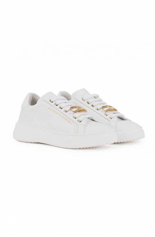 ELISABETTA FRANCHI Shoes Sneakers Female Leather White - SA-60H-21E2-V250-37