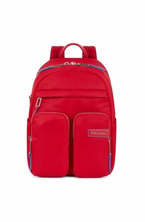 PIQUADRO Backpack Ryan Unisex Recycled nylon red - CA5695RY-R