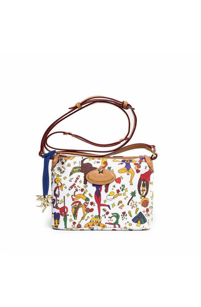 Borsa PIERO GUIDI MAGIC CIRCUS Donna Bianco - L104T4038-90 - PoppinsBags