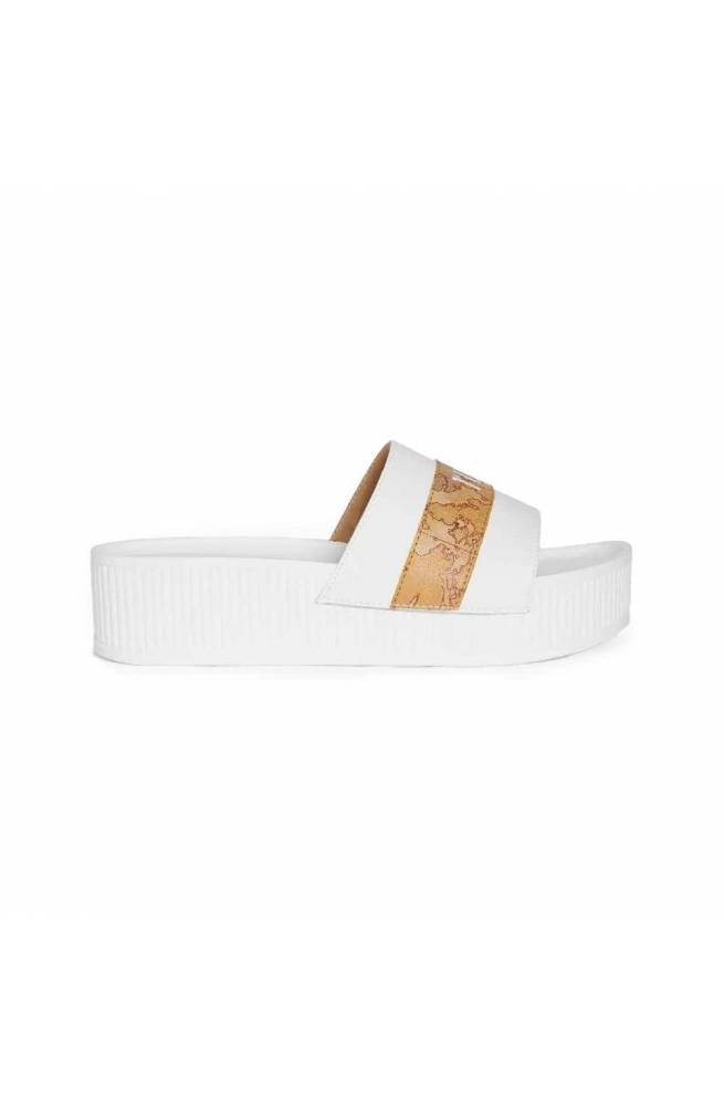 Scarpe ALVIERO MARTINI 1° CLASSE GEO CRUISE Ciabatte Donna Bianco -  0293-9636-0900-37 - PoppinsBags