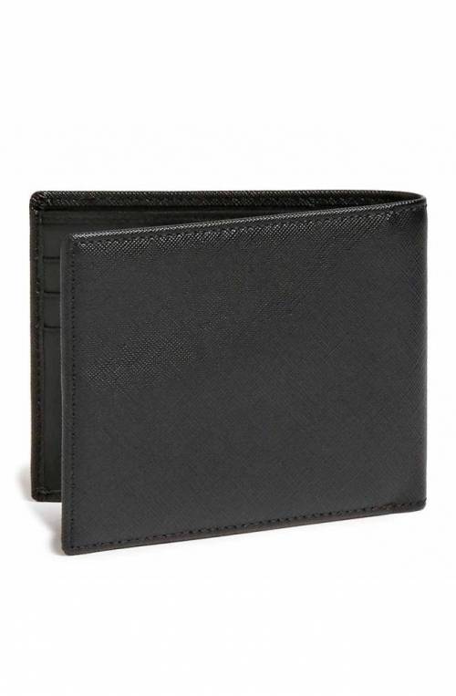 GUESS Wallet CERTOSA Male Leather Black - SMCRTOLEA27-BLA