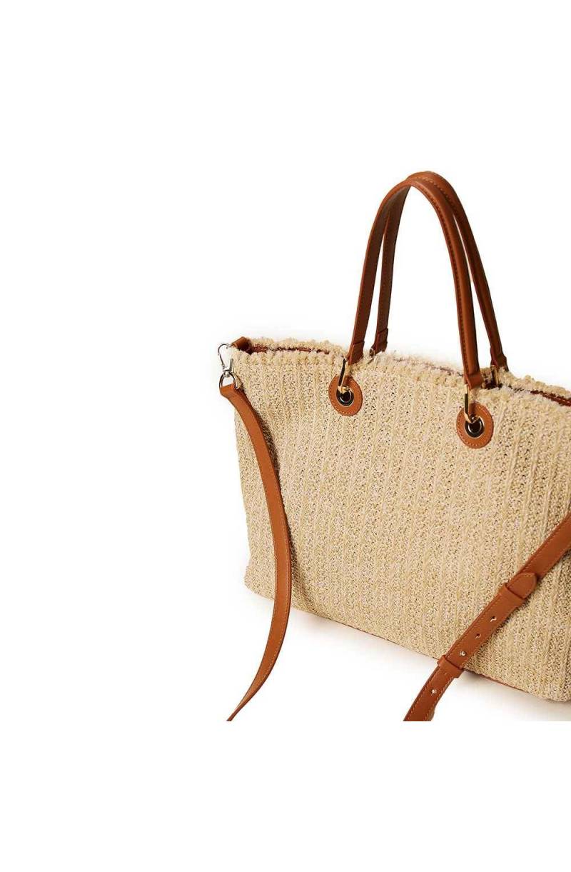 Borsa paglia a7s5b5 - twin set - Stileo.it