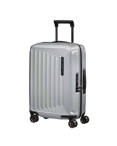 SAMSONITE Trolley Nuon Matt Silver Cabin - KF0-38002