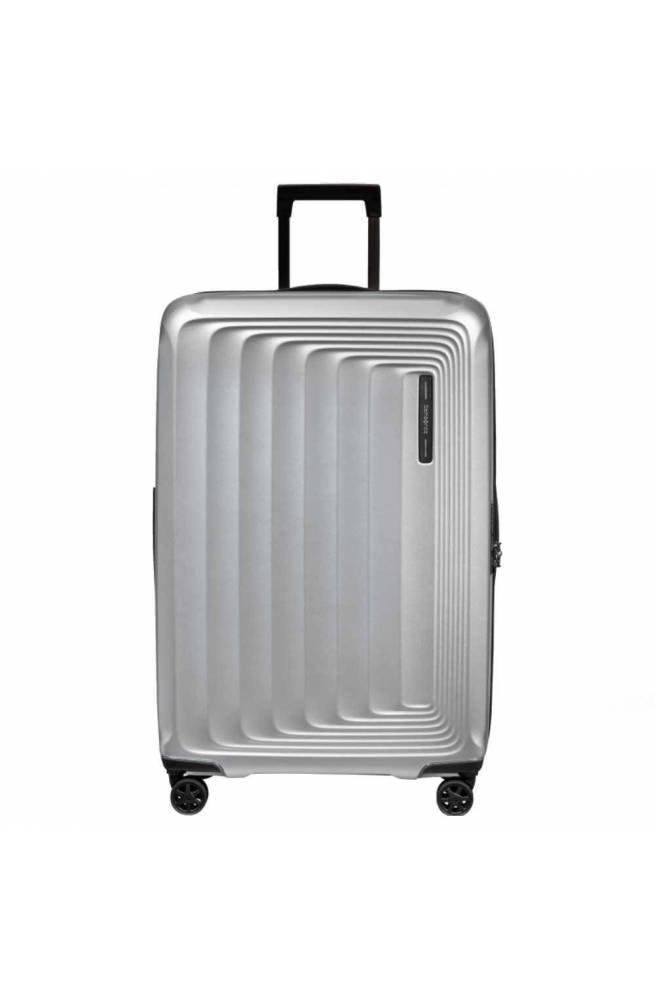 SAMSONITE Trolley Nuon Matt Silver expandable - KF0-38003