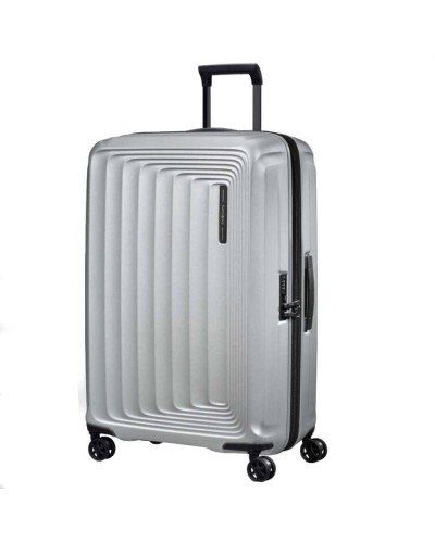 SAMSONITE Trolley Nuon Matt Silver expandable - KF0-38003