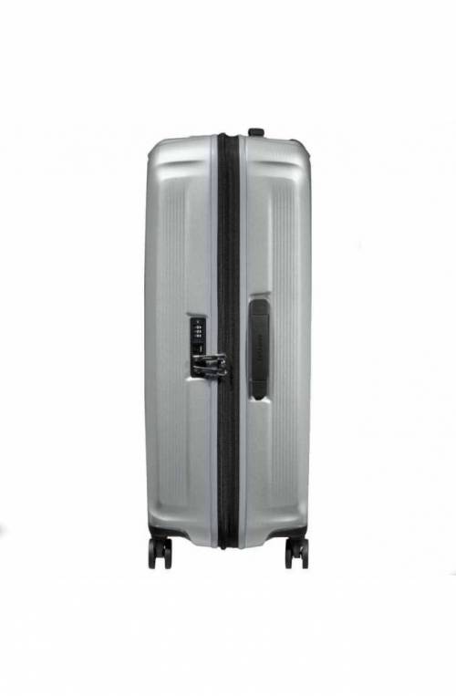 SAMSONITE Trolley Nuon Matt Silver expandable - KF0-38003