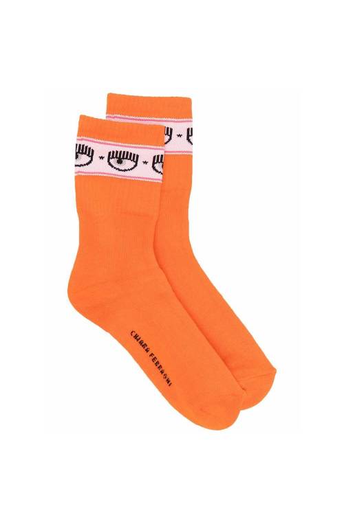 Chiara Ferragni Socks Female Orange - 72SB0J02ZG043508