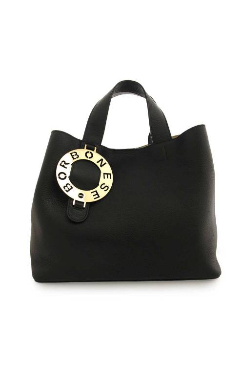 BORBONESE Bag Female Leather Black - 924095-I72-100