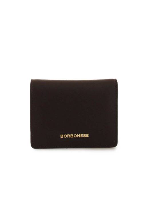 BORBONESE Wallet Female Leather Brown - 920096-AB6-219