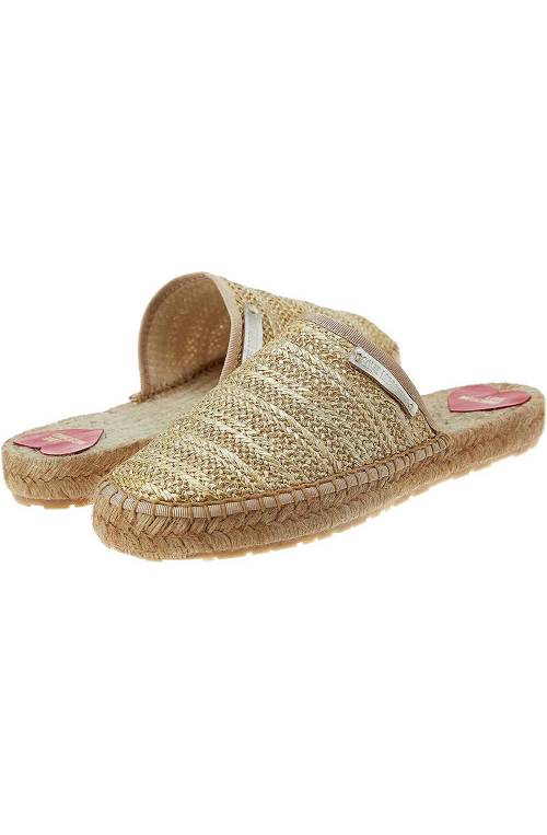 LOVE MOSCHINO Shoes Slippers Female Dark beige 38 - JA10472G0CJO0901-38