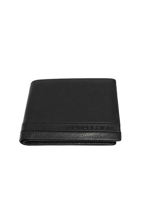 MOMODESIGN Wallet Male Leather Black - MO-01D0-BLACK