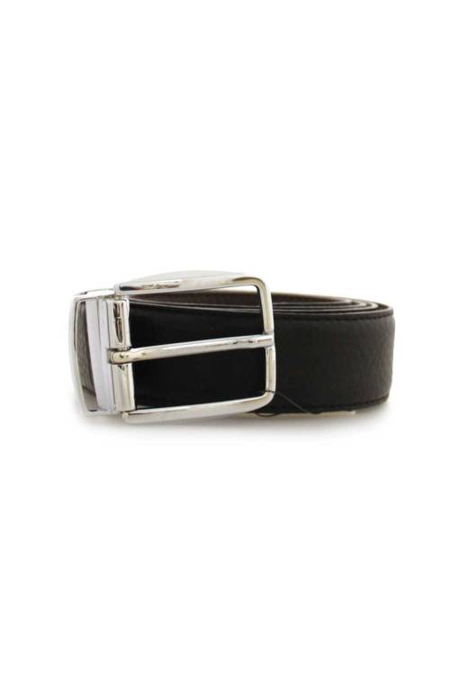 OFFICINE DEL CUOIO Belt Male Leather Reversible Brown-Black - 122-35NETM