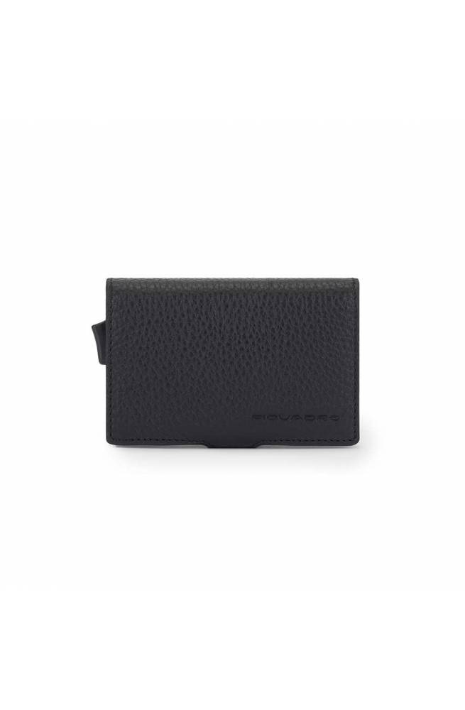 PIQUADRO Wallet Male Black RFID anti-fraud protection - PP5472MOSR-N