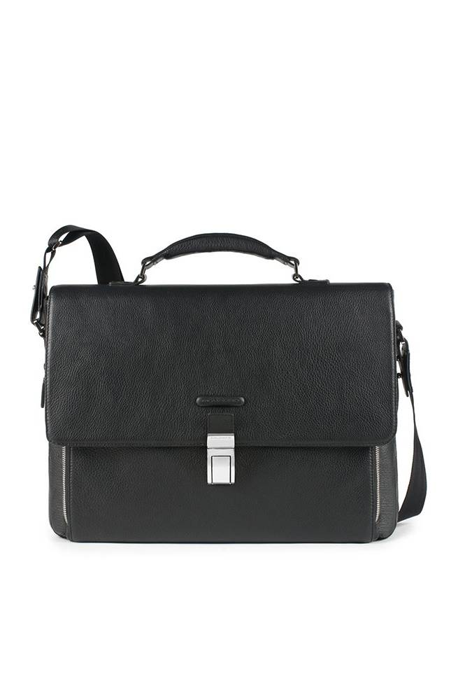 PIQUADRO Bag Modus Male briefcase Leather Black - CA3111MO-N