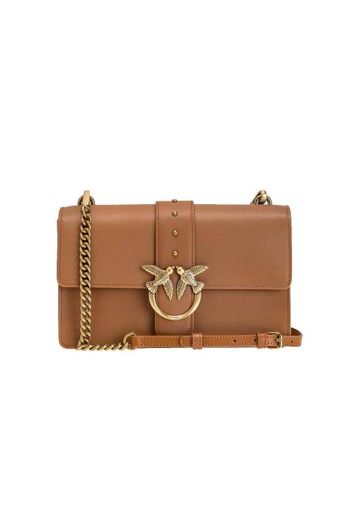PINKO Bag LOVE CLASSIC ICON Female Leather Brown - 1P22TS-Y5H7-L58Q