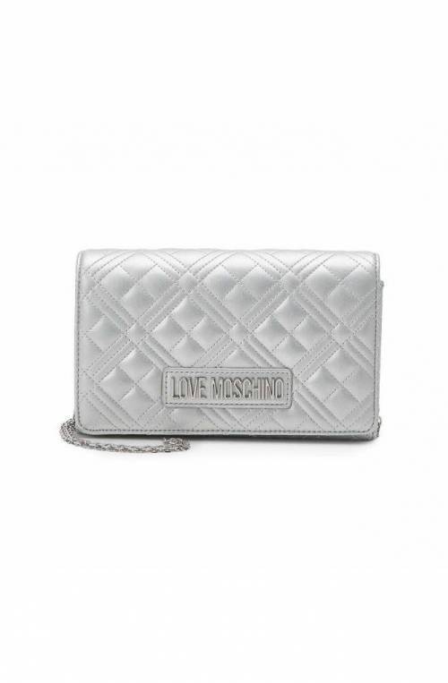 LOVE MOSCHINO Bag Ladies Shoulder bag Silver - JC4079PP1FLA0902