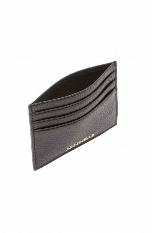 COCCINELLE Kreditkarteninhaber METALLIC SOFT Damen Leder Schwarz - E2MW5129501001