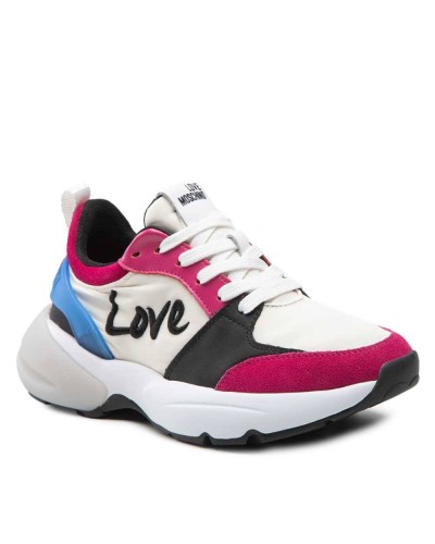 LOVE MOSCHINO Shoes SPORTY Sneakers Female Multicolor 36 - JA15555G1FIO612A-36