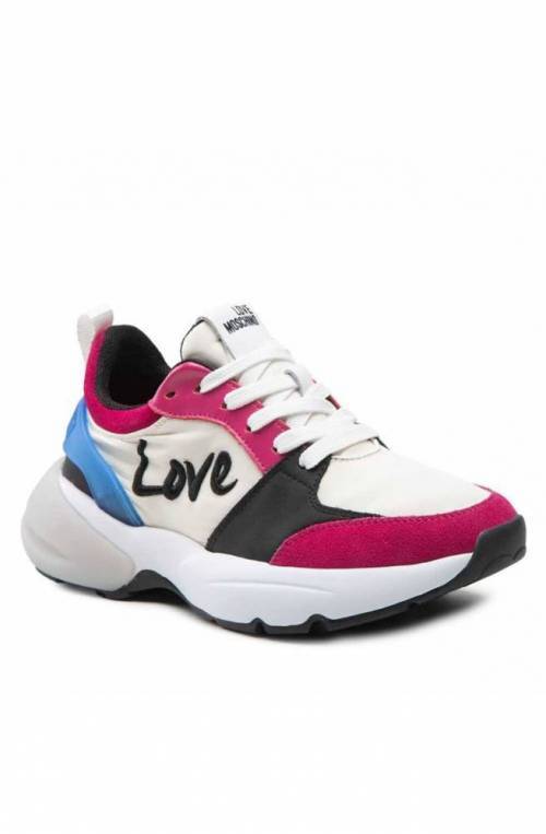 LOVE MOSCHINO Shoes SPORTY Sneakers Female Multicolor 36 - JA15555G1FIO612A-36