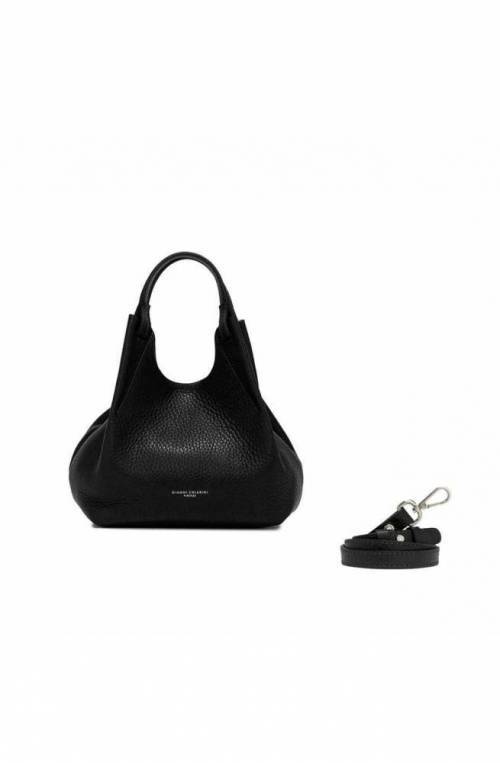 GIANNI CHIARINI Bag DUA Female Leather Black - 9719RNGDBL12565