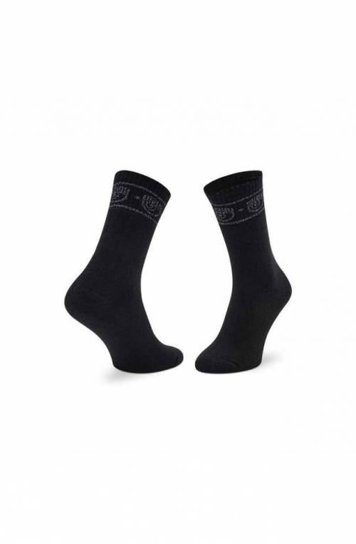 Chiara Ferragni accessories LOGOMANIA Socks Black - 73SB0J07ZG147899-35